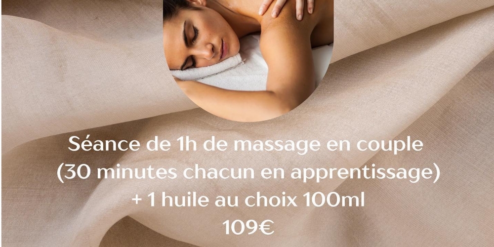 Offre Saint Valentin - J'apprends à masser ma/mon conjoint(e)