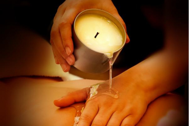 Visuel - Massage à la bougie